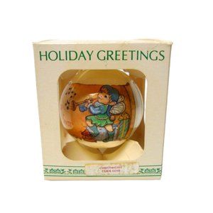 1981 Current Inc. Rob Grist satin ornament . Made in USA